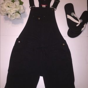 UNIONBAY Black Denim Overall